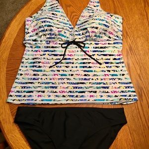 Multicolored Venus Tankini